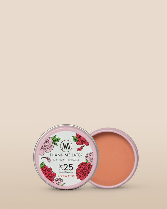 Rosewater Lip Balm SPF25