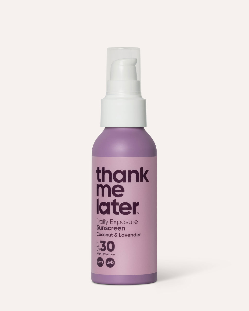Daily Exposure Sunscreen Lavender & Coconut